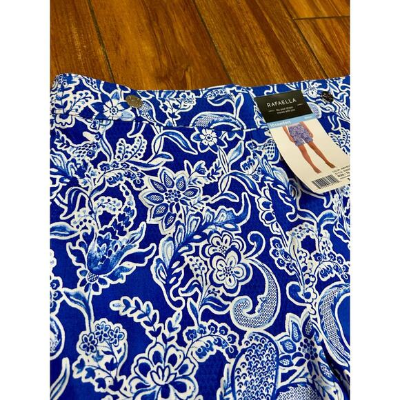 NEW Rafaella Patterned Shorts size 10 - Picture 3 of 6